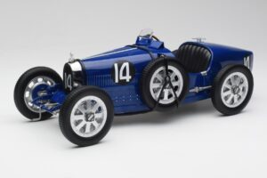 Bugatti Type 35 #14 Dark Blue Norev 1:12 125703 Metalli