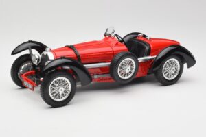 Bugatti Type 55 Punainen Bburago 1:18 3009 Metalli