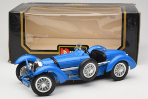 Bugatti Type 59 Sininen Bburago 1:18 3005-M1 Metalli — kuva 5 / 5
