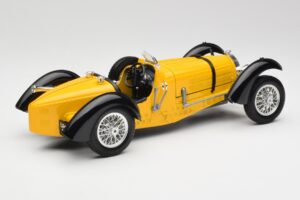 Bugatti Type 59 Keltainen Bburago 1:18 3005 Metalli — kuva 3 / 8