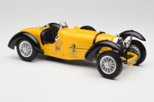 Bugatti Type 59 Keltainen Bburago 1:18 3005 Metalli — kuva 6 / 8