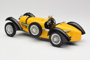 Bugatti Type 59 Keltainen Bburago 1:18 3005 Metalli — kuva 7 / 8