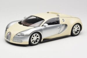 Bugatti Veyron Edition Centenaire Chrome Beige Minichamps 1:18 100110854 Metalli