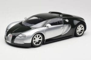 Bugatti Veyron Edition Centenaire Chrome Green Minichamps 1:18 100110852 Metalli