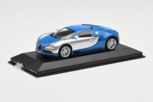 Bugatti Veyron Centenaire Sininen Metallic Hopea Minichamps 1:43 400110850 Metalli — kuva 2 / 4