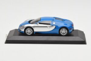 Bugatti Veyron Centenaire Sininen Metallic Hopea Minichamps 1:43 400110850 Metalli
