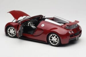 Bugatti Veyron Grand Sport Punainen Minichamps 1:18 100110832 Metalli — kuva 6 / 9