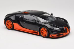 Bugatti Veyron Super Sport Top Gear Edition Minichamps 1:18 519101101 Metalli — kuva 6 / 8