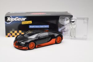 Bugatti Veyron Super Sport Top Gear Edition Minichamps 1:18 519101101 Metalli — kuva 8 / 8