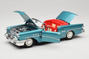 Buick Century Avoauto Sininen Mira 1:18 6134 Metalli — kuva 2 / 8