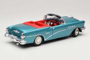Buick Century Avoauto Sininen Mira 1:18 6134 Metalli — kuva 3 / 8