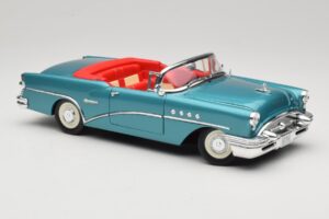 Buick Century Avoauto Sininen Mira 1:18 6134 Metalli — kuva 6 / 8