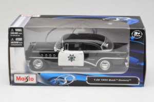 Buick Century Highway Patrol Maisto 1:24 32195 Metalli
