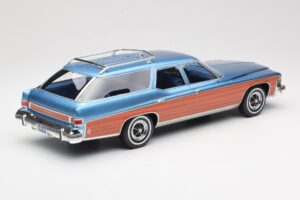 Buick Estate Wagon Light Blue Metallic BoS Models 1:18 BOS417 Hartsi — kuva 2 / 6