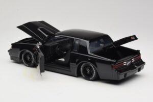 Buick Grand National Fast & Furious Musta Jada 1:18 97178 Metalli — kuva 5 / 8