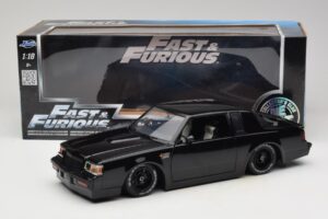 Buick Grand National Fast & Furious Musta Jada 1:18 97178 Metalli — kuva 8 / 8
