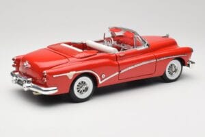 Buick Skylark Punainen Motormax 1:18 411393-M1 Metalli — kuva 3 / 8
