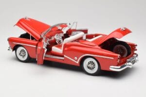 Buick Skylark Punainen Motormax 1:18 411393-M1 Metalli — kuva 5 / 8