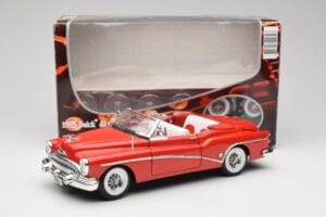 Buick Skylark Punainen Motormax 1:18 411393-M1 Metalli — kuva 8 / 8