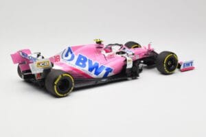 BWT Racing Point RP20 #18 L. Stroll Austrian GP 2020 Minichamps 1:18 110200118 Metalli — kuva 2 / 6