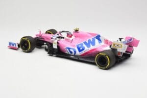BWT Racing Point RP20 #18 L. Stroll Austrian GP 2020 Minichamps 1:18 110200118 Metalli — kuva 5 / 6