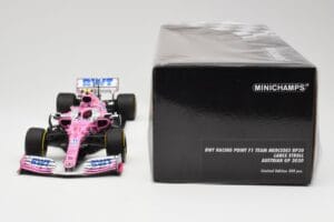 BWT Racing Point RP20 #18 L. Stroll Austrian GP 2020 Minichamps 1:18 110200118 Metalli — kuva 6 / 6