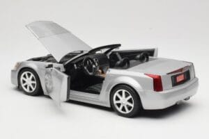Cadillac XLR Cabrio Hopea Hot Wheels 1:18 53838 Metalli — kuva 5 / 8