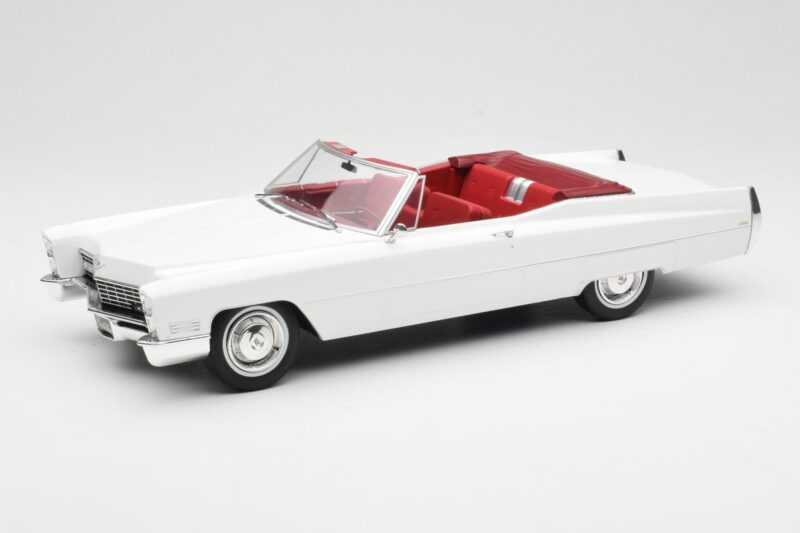 Cadillac DeVille Avoauto Valkoinen KK-Scale 1:18 KKDC180313 Metalli