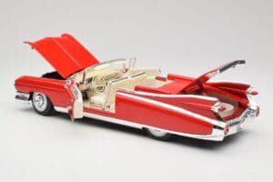 Cadillac Eldorado Biarritz Bolero Red Maisto 1:18 31813 Metalli — kuva 5 / 8