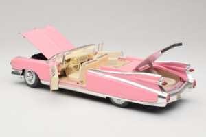 Cadillac Eldorado Biarritz Vaaleanpunainen Maisto 1:18 36813 Metalli — kuva 5 / 8