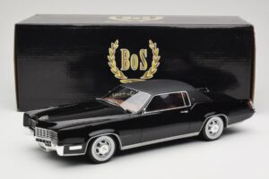 Cadillac Eldorado Musta Ruskea BoS Models 1:18 BOS064 Hartsi — kuva 6 / 6
