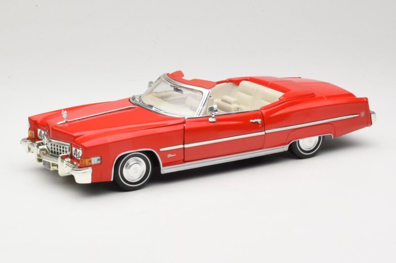 Cadillac Eldorado Avoauto Punainen Anson 1:18 30387 Metalli