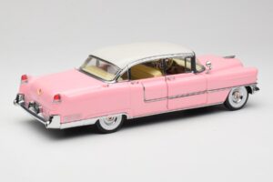 Cadillac Fleetwood Elvis Presley Vaaleanpunainen MRC 1:18 LIC1000 Metalli — kuva 3 / 8