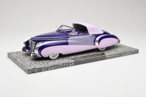 Cadillac Series 62 Avoauto Vaaleanpunainen Minichamps 1:18 107148460 Metalli — kuva 2 / 6