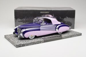 Cadillac Series 62 Avoauto Vaaleanpunainen Minichamps 1:18 107148460 Metalli — kuva 6 / 6
