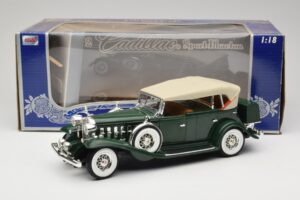 Cadillac Sport Phaeton Vihreä Anson 1:18 30383 Metalli — kuva 9 / 9
