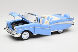 Chevrolet Bel Air Avoauto Sininen Road Signature 1:18 55/1/0863 Metalli — kuva 2 / 8