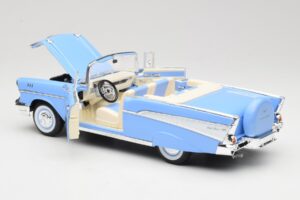 Chevrolet Bel Air Avoauto Sininen Road Signature 1:18 55/1/0863 Metalli — kuva 5 / 8