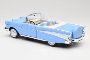 Chevrolet Bel Air Avoauto Sininen Road Signature 1:18 55/1/0863 Metalli — kuva 7 / 8