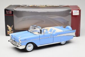Chevrolet Bel Air Avoauto Sininen Road Signature 1:18 55/1/0863 Metalli — kuva 8 / 8