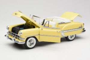 Chevrolet Bel Air Avoauto Keltainen Sun Star 1:18 1712 Metalli — kuva 2 / 8