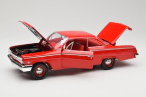 Chevrolet Bel Air Punainen Maisto 1:18 31641 Metalli — kuva 2 / 8