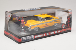 Chevrolet Bel Air Taxi Deadpool Metals Diecast 1:24 30290 Metalli — kuva 2 / 3