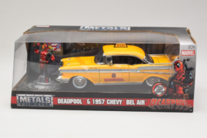 Chevrolet Bel Air Taxi Deadpool Metals Diecast 1:24 30290 Metalli