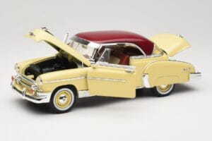 Chevrolet Bel Air Keltainen & Punainen Motormax 1:18 73111 Metalli — kuva 2 / 8