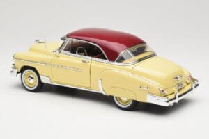 Chevrolet Bel Air Keltainen & Punainen Motormax 1:18 73111 Metalli — kuva 7 / 8