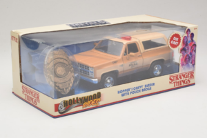 Chevrolet Blazer K5 Poliisi Stranger Things Metals Diecast 1:24 31111-24 Metalli — kuva 2 / 3