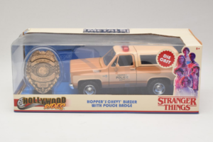 Chevrolet Blazer K5 Poliisi Stranger Things Metals Diecast 1:24 31111-24 Metalli