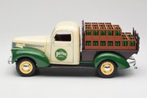 Chevrolet Brasseur Perrier Delivery Van Vihreä Solido 1:18 203243 Metalli — kuva 4 / 8