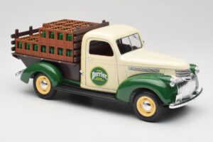Chevrolet Brasseur Perrier Delivery Van Vihreä Solido 1:18 203243 Metalli — kuva 6 / 8